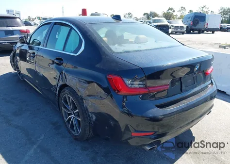 2021 BMW 330I z USA, uszkodzony, nr VIN 3MW5R1J05M8B86191